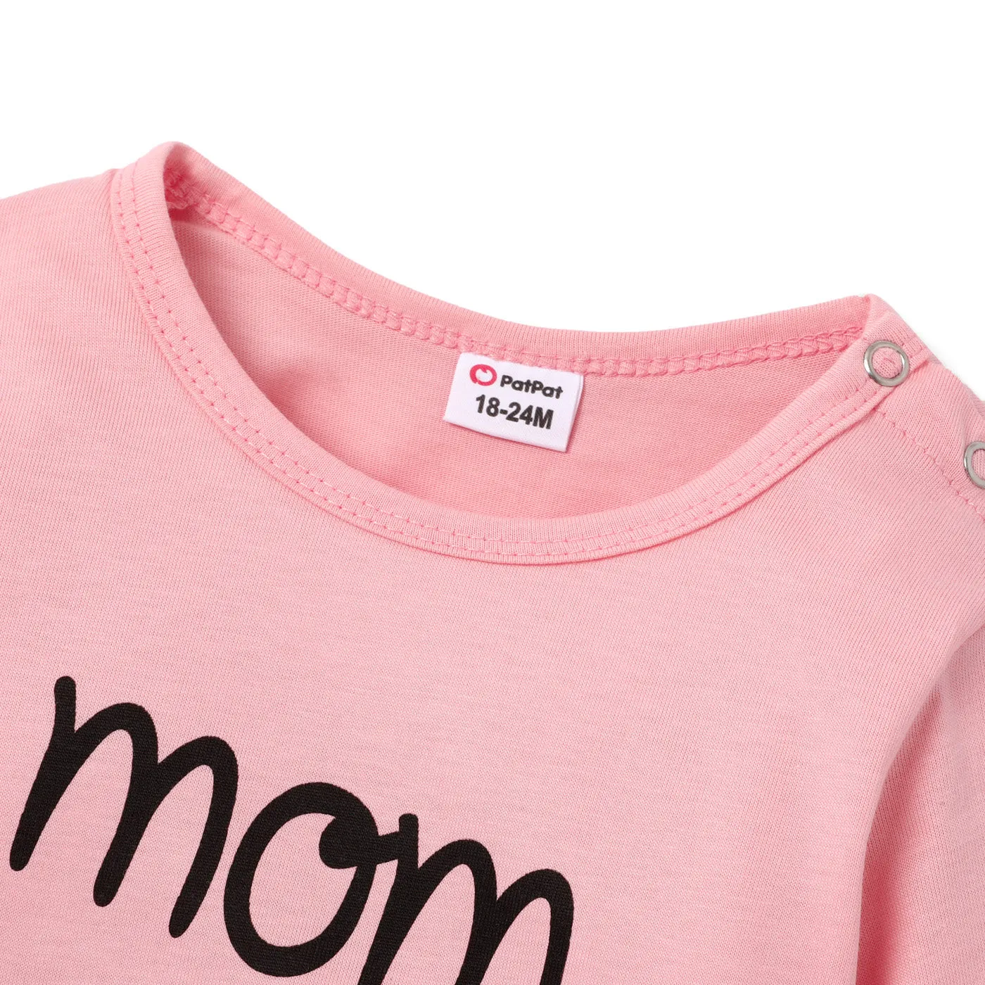 100% Cotton Letter and Heart Print Long-sleeve Gery Baby Jumpsuit