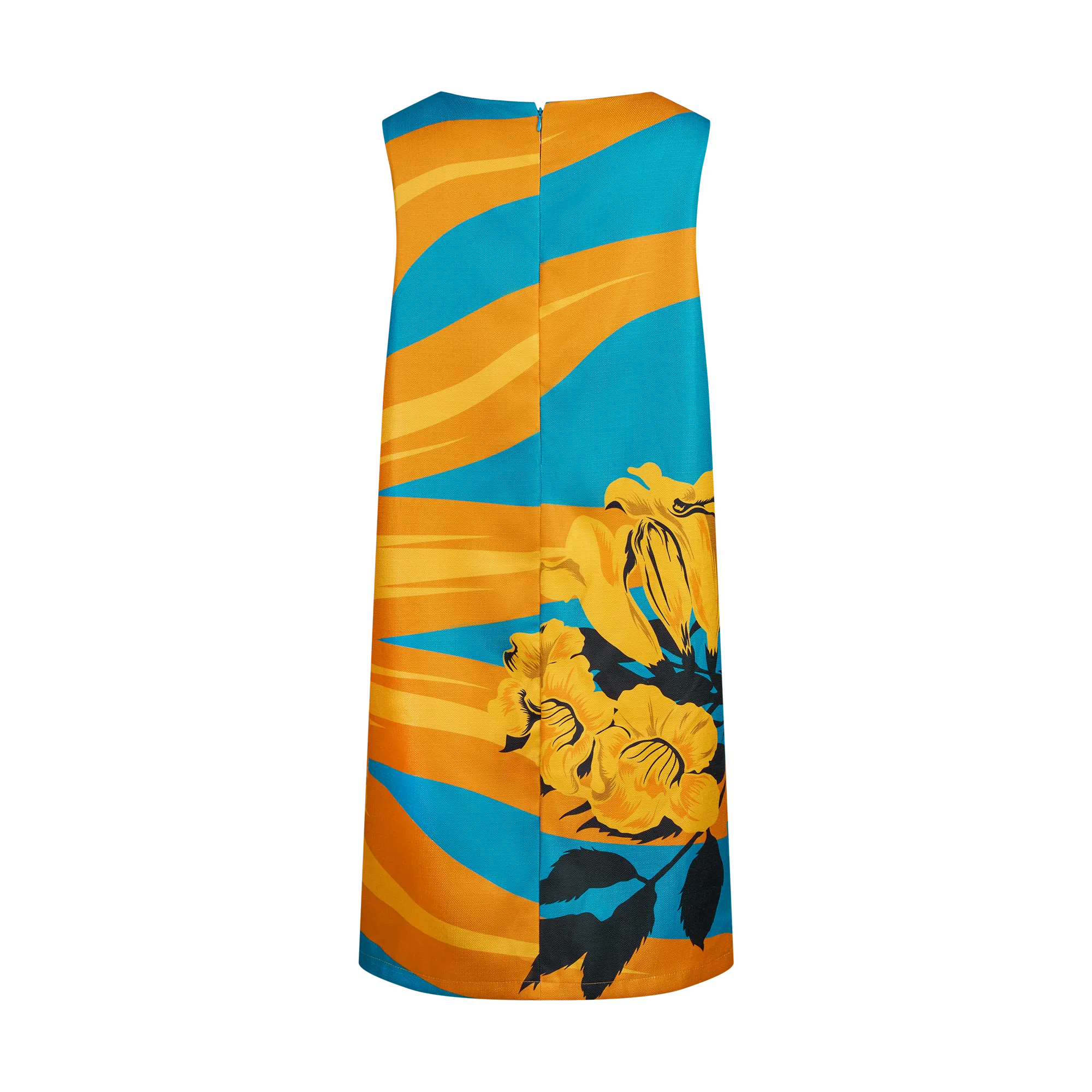 51ST INDEPENDENCE A-LINE DRESS-AQUA