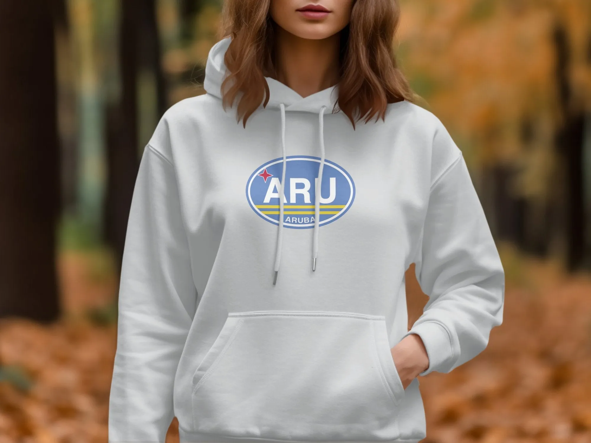 Aruba Vacation Flag Hoodie for Island Adventure Lovers