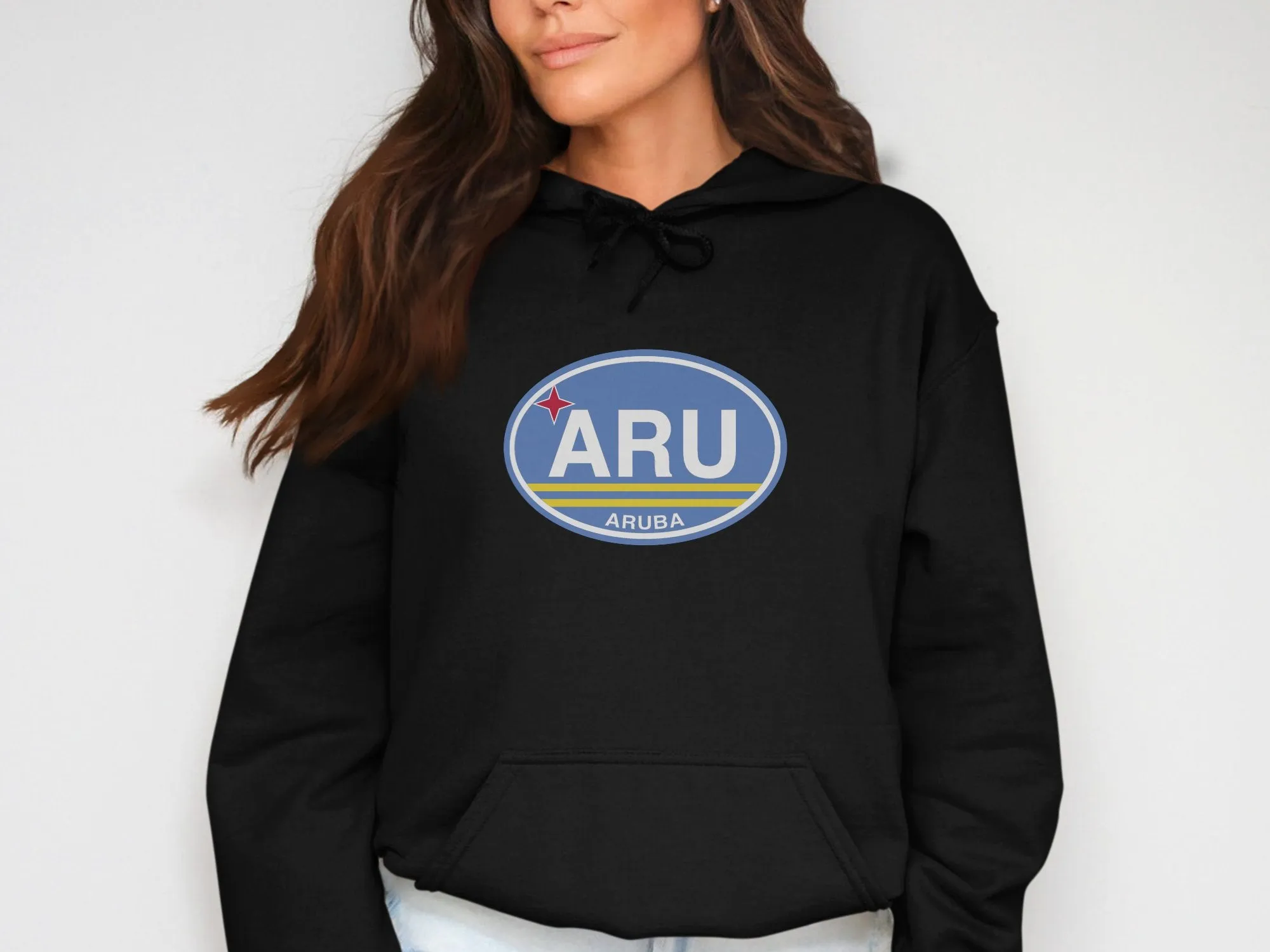 Aruba Vacation Flag Hoodie for Island Adventure Lovers