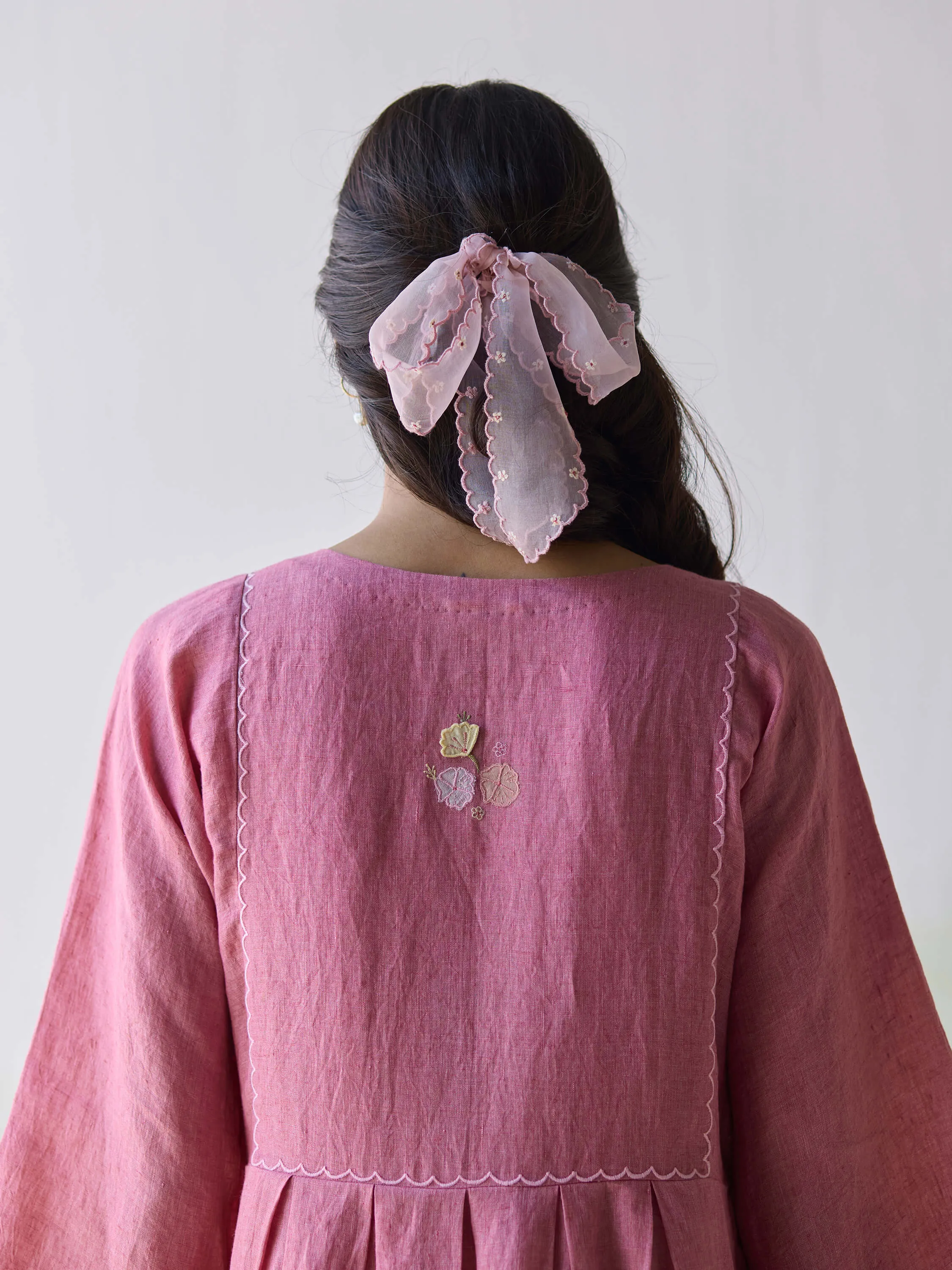 Berry Pickings Kaftan Midi Dress
