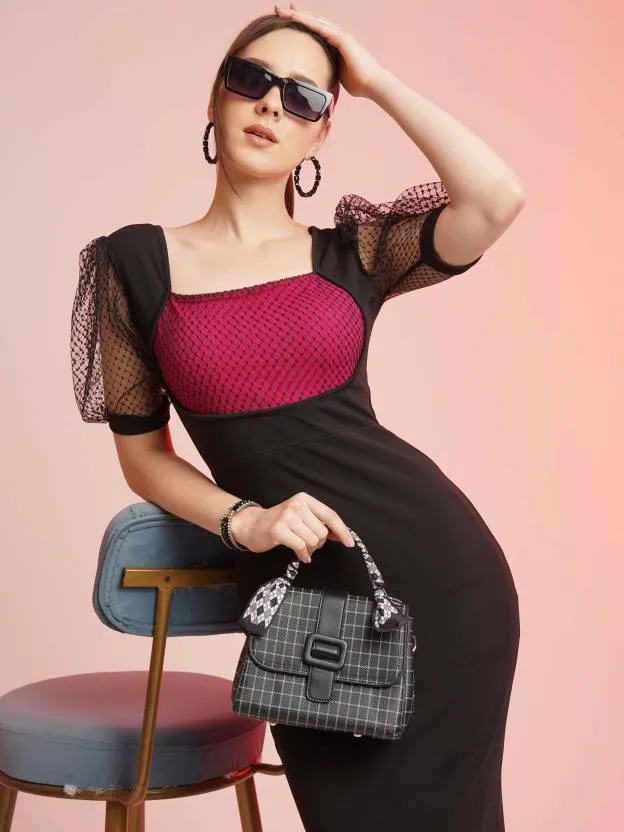 Black Elegance Bodycon Dress
