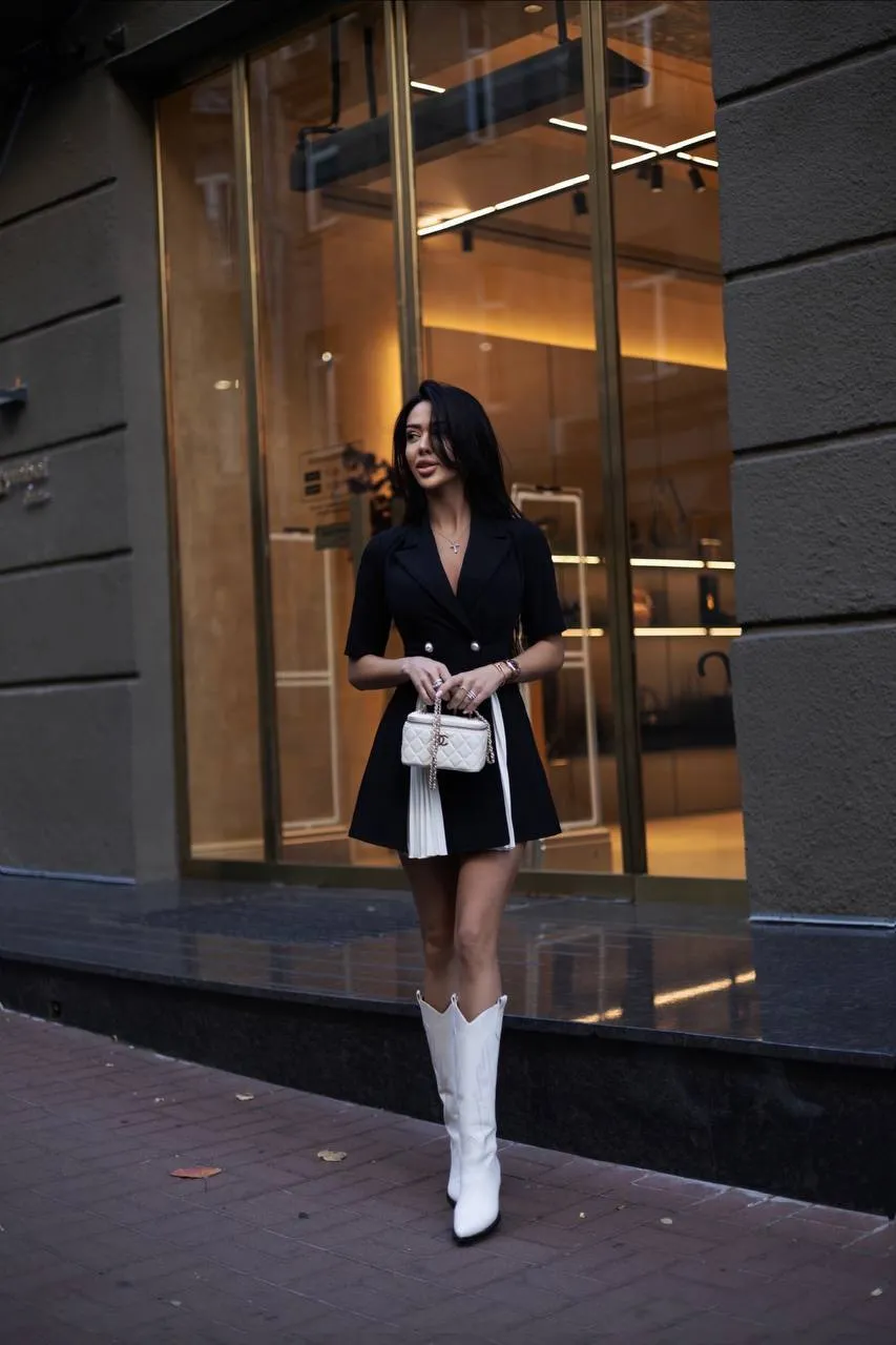 Black mini dress “Bela”