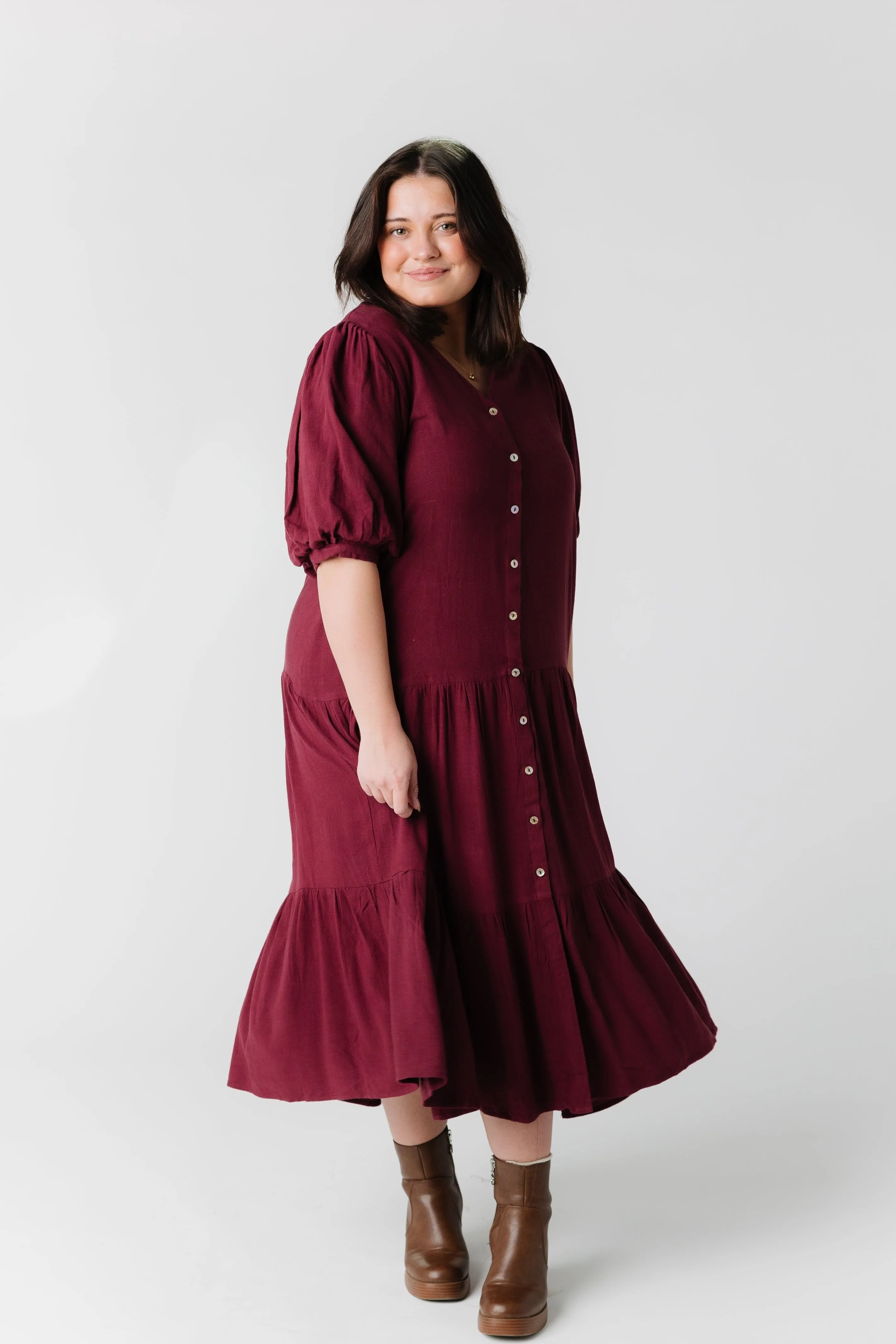 Brass & Roe Lara Linen Dress