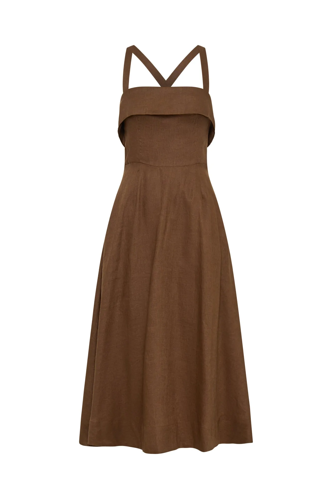Carmellia Dress - Cigar