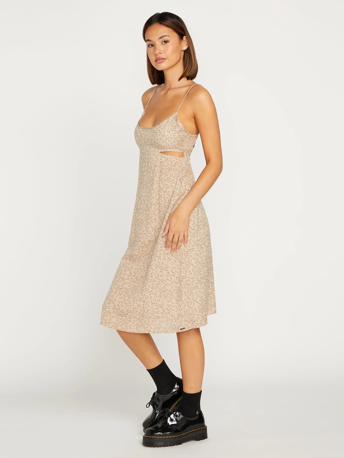 Cha Cha Ching Dress - Taupe