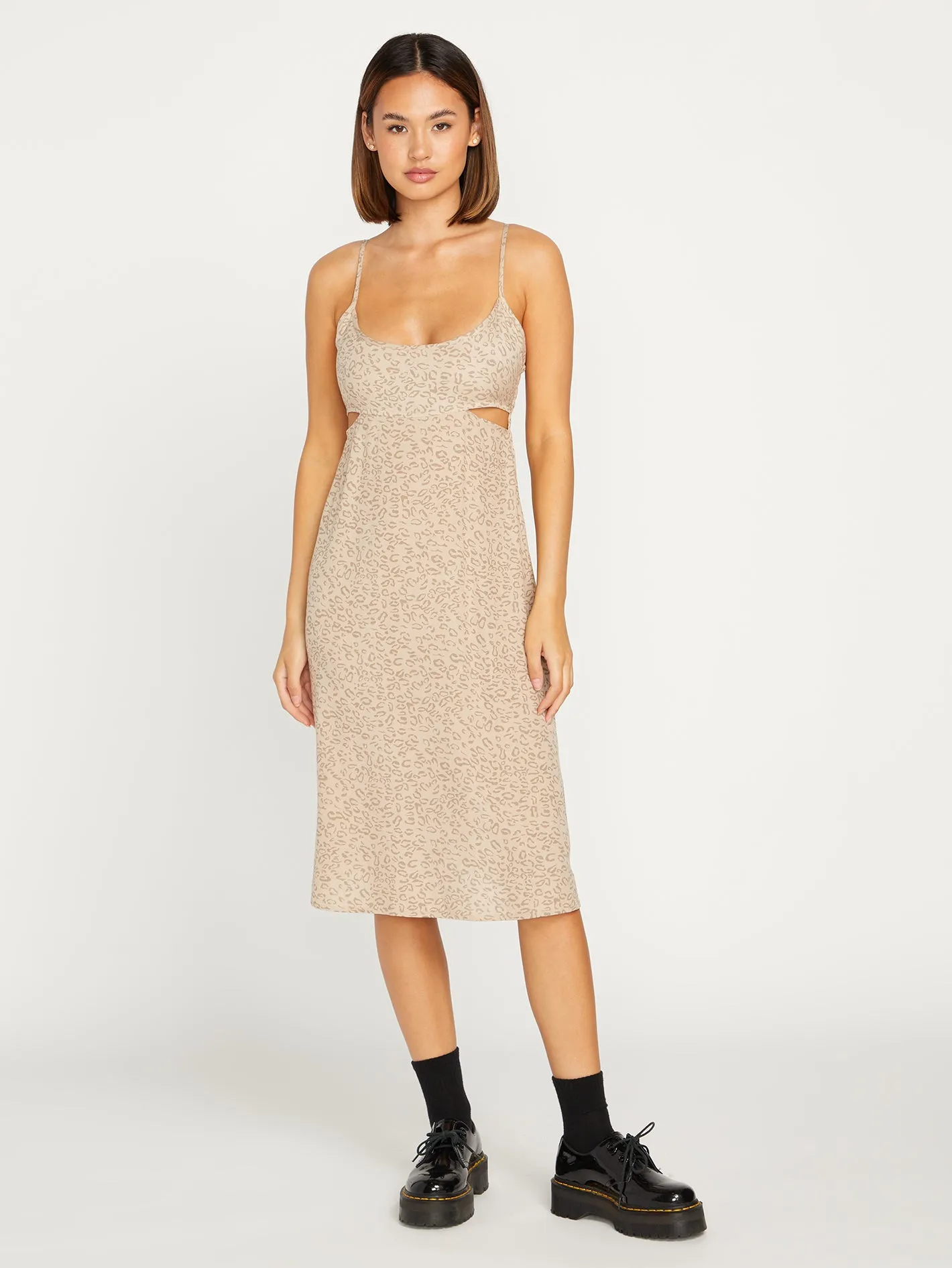 Cha Cha Ching Dress - Taupe