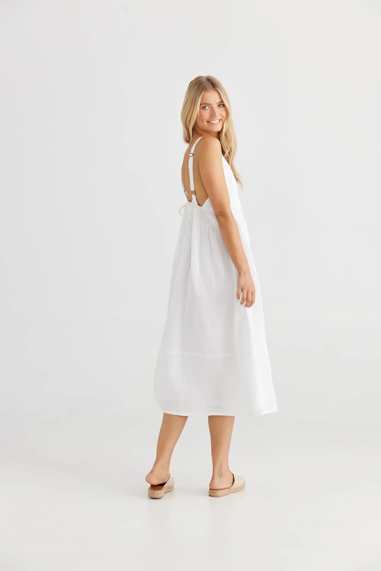 Conchita Dress in White