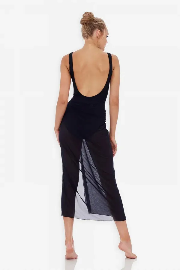 Cosmopolitan Classic Mesh Sarong Ink