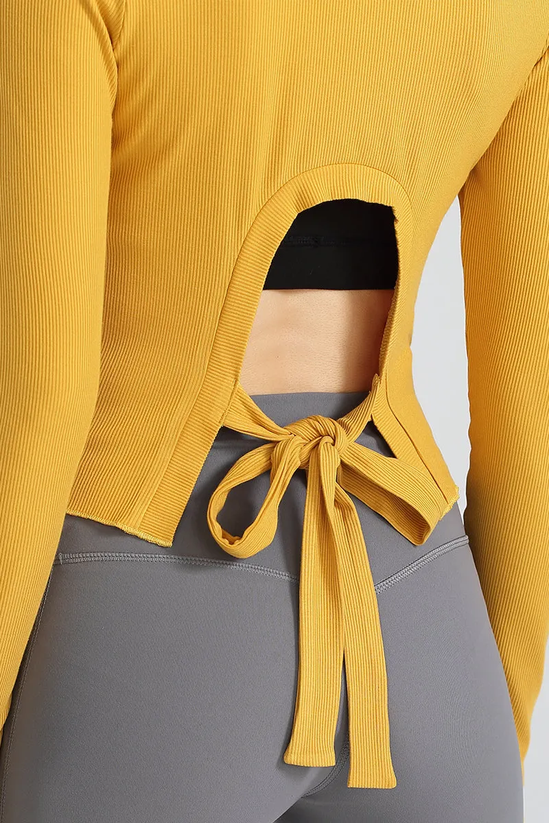 Crew Neck Long Sleeve Tops