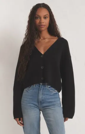 ESTELLE CARDIGAN (BLACK)