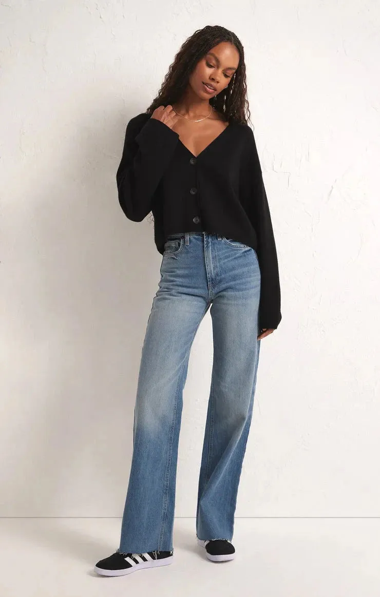 ESTELLE CARDIGAN (BLACK)