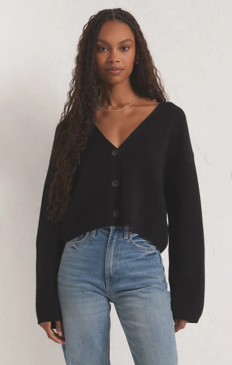 ESTELLE CARDIGAN (BLACK)