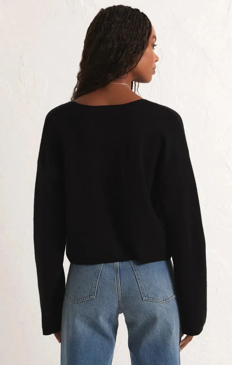 ESTELLE CARDIGAN (BLACK)