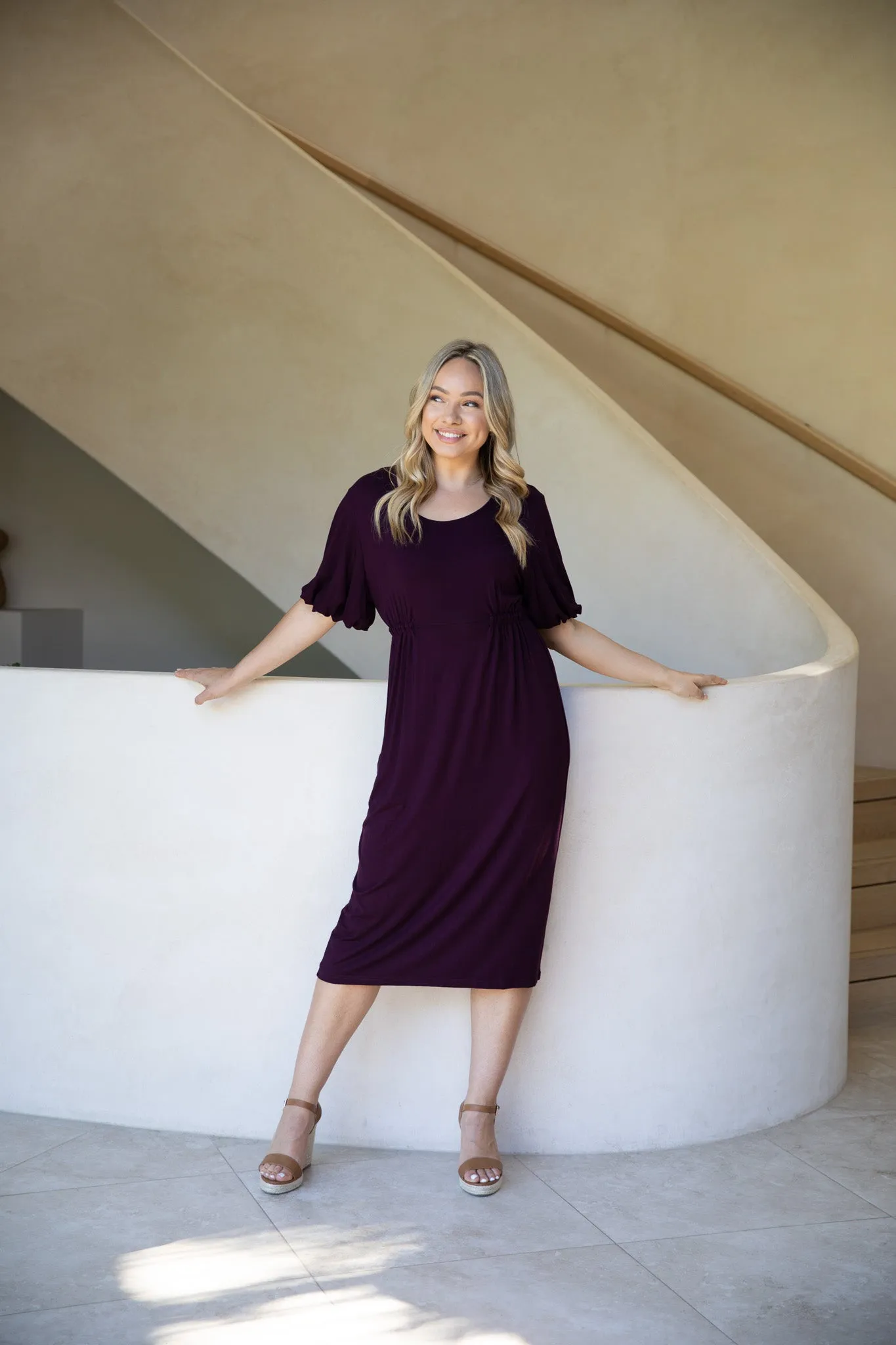 Farrow Dress | Berry | FINAL SALE