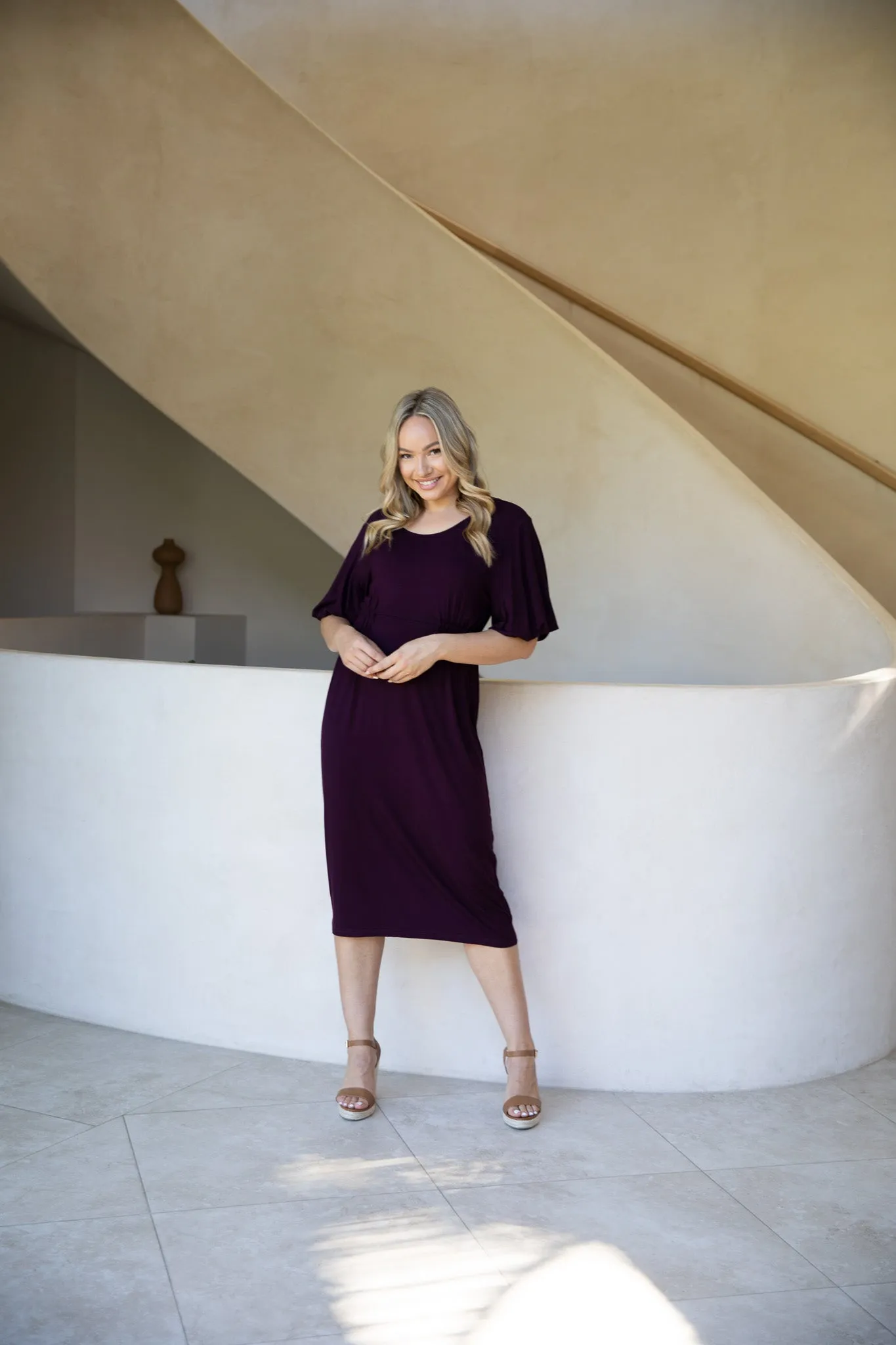 Farrow Dress | Berry | FINAL SALE