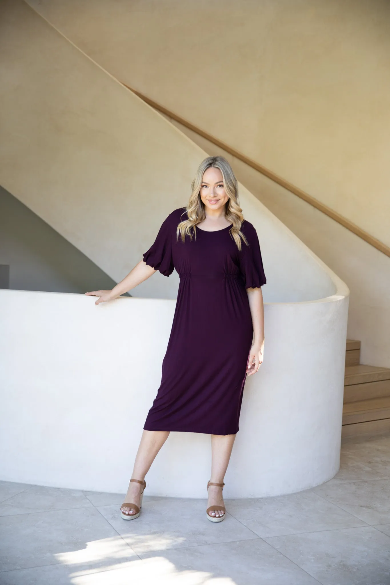 Farrow Dress | Berry | FINAL SALE