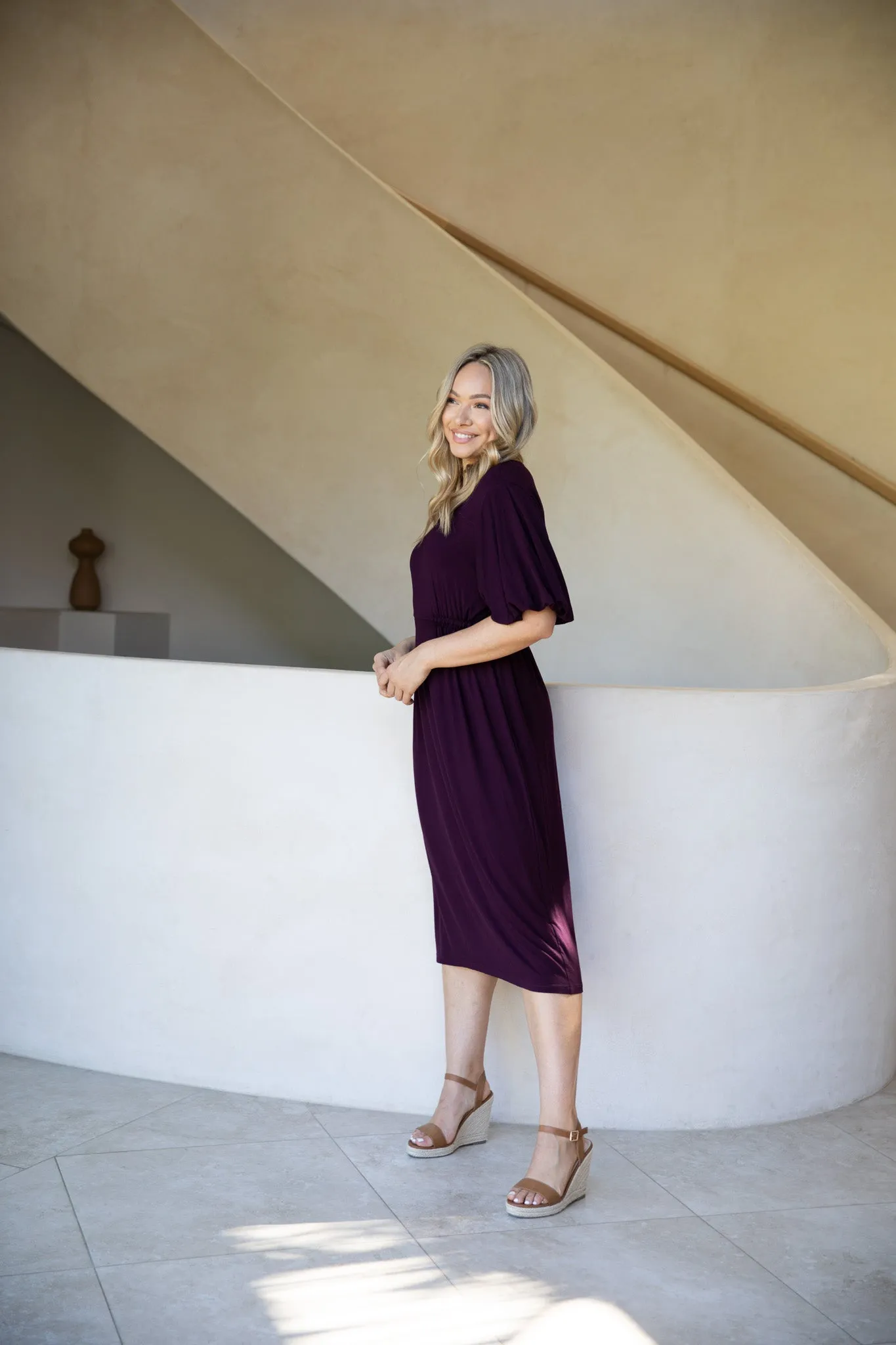 Farrow Dress | Berry | FINAL SALE
