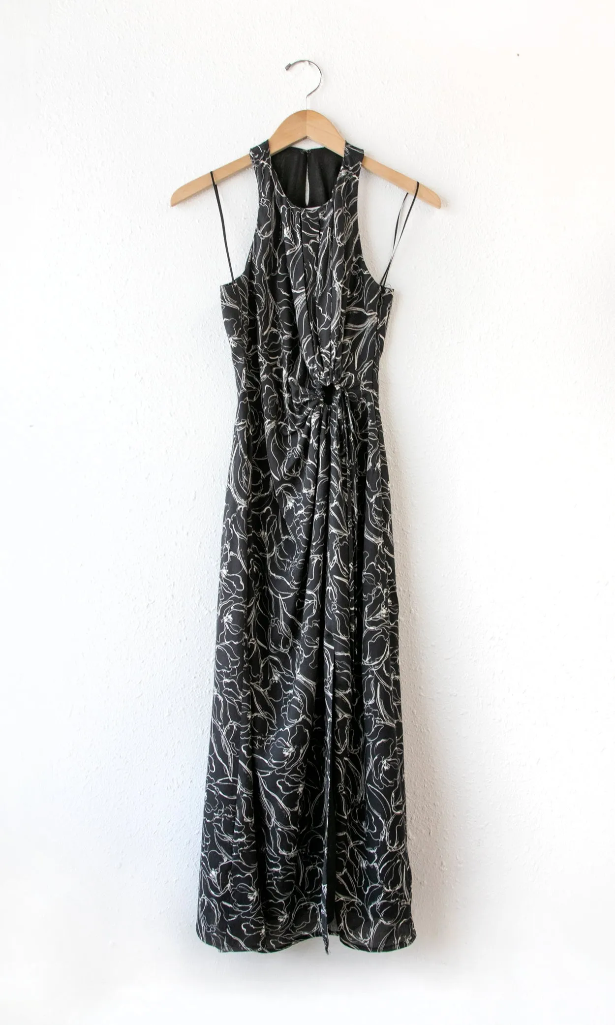 Fiona Cotton “O” Ring Midi Dress