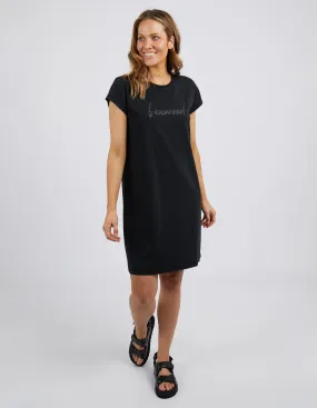 Foxwood Signature Tee Dress - Black