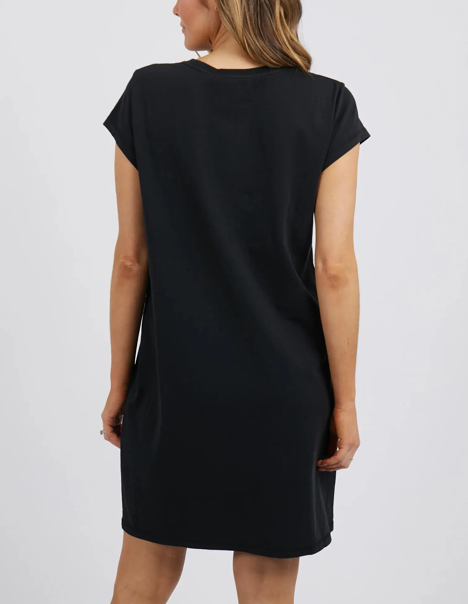 Foxwood Signature Tee Dress - Black