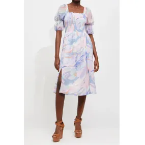 French Connection DALLA VERONA SMOCKED MIDI DRESS 71UCR