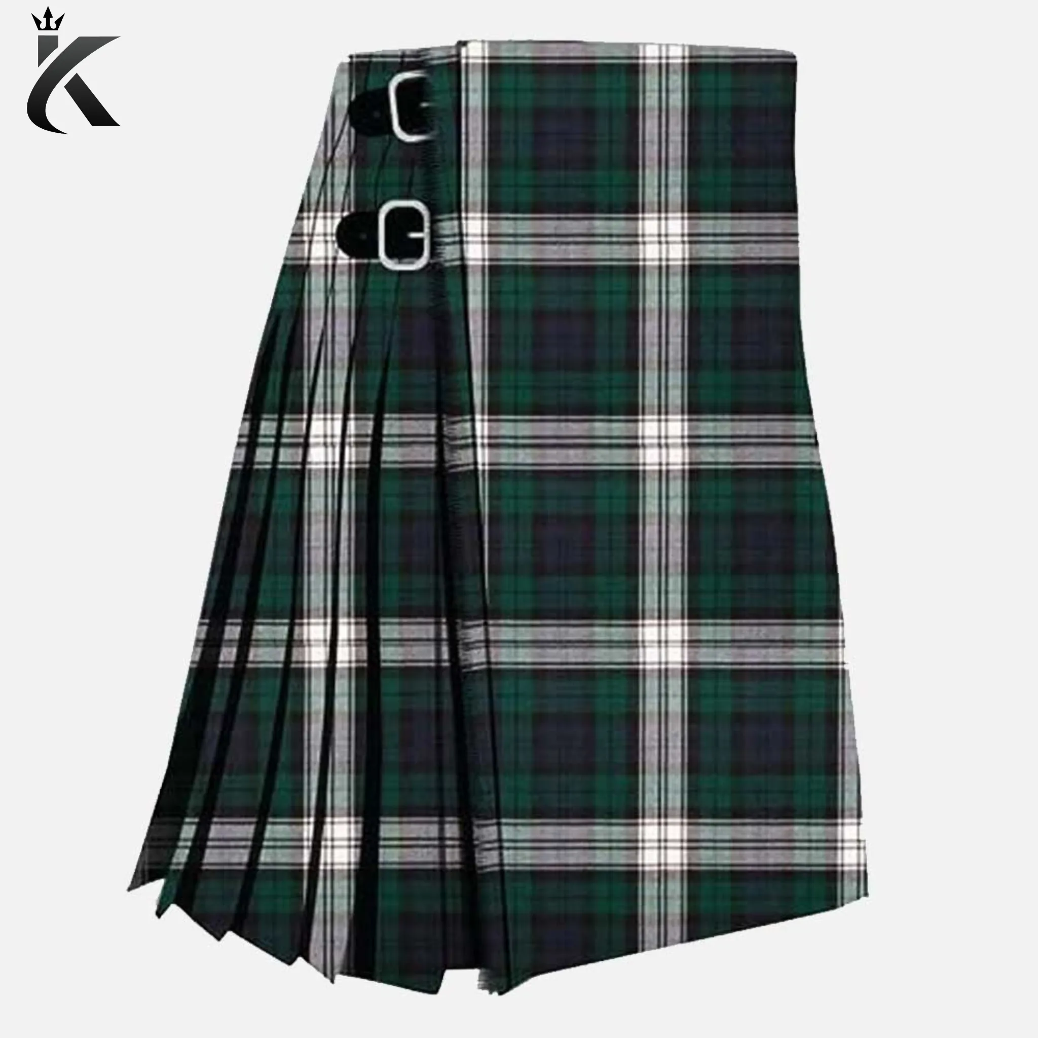 High Quality Premium Scottish Black Watch Dress Tartan Wedding Kilt - Made to Order