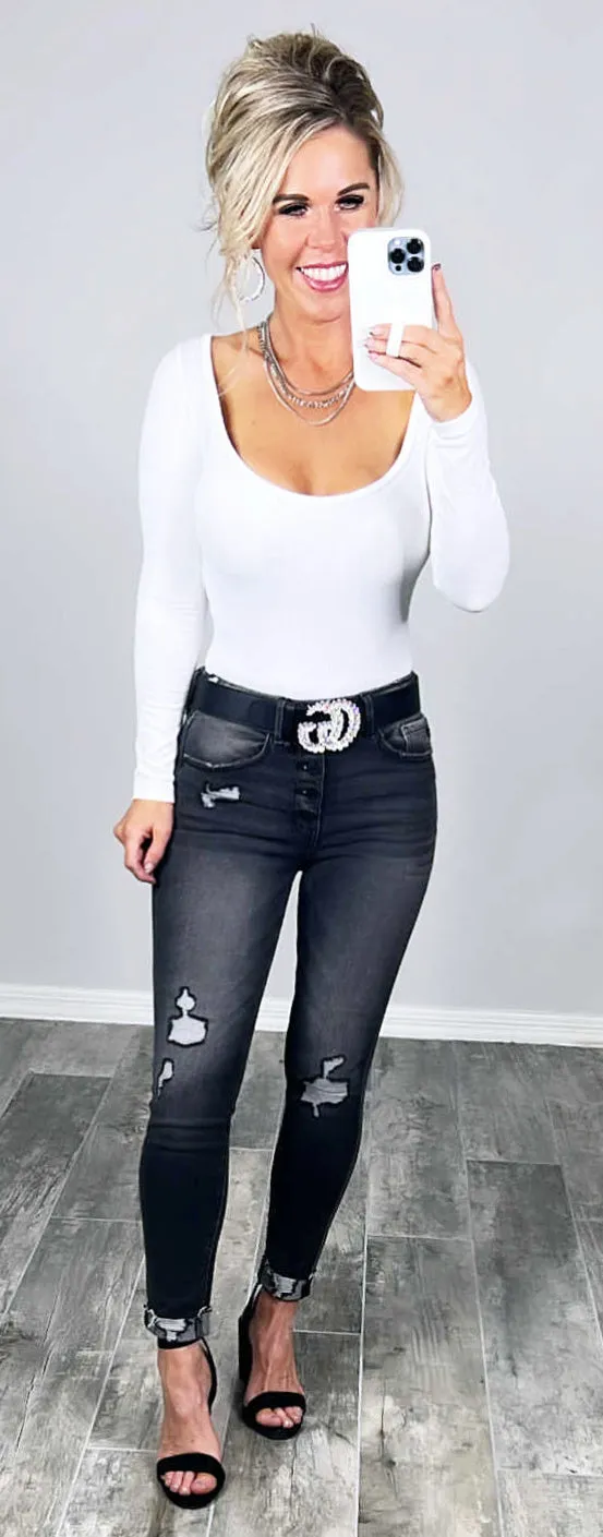It's All Relative Ribbed Top - Multiple Colors