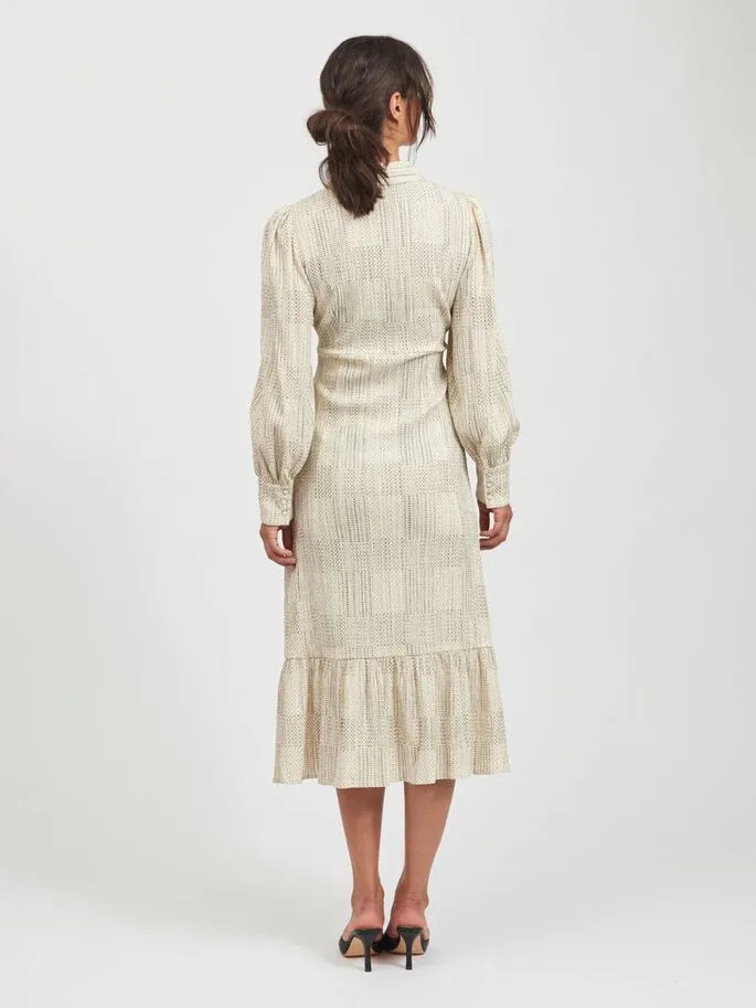 Mani Long Sleeve Shirt Dress
