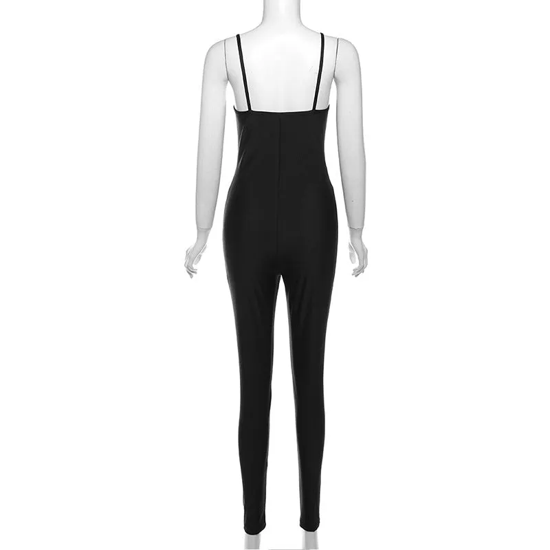MX2123 casual strapless sleeveless backless solid jumpsuit skinny sexy one piece romper for women lady