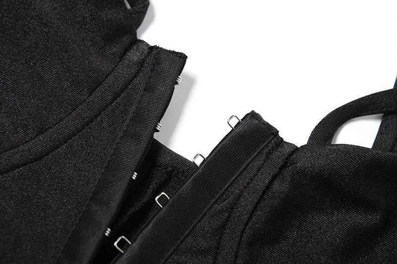 MX2123 casual strapless sleeveless backless solid jumpsuit skinny sexy one piece romper for women lady