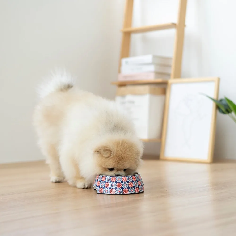 Ohpopdog Heritage Non-Slip Dog Bowl (Royal Blue 150)