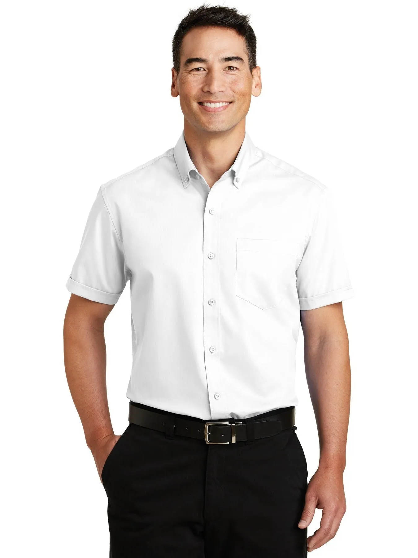 Port Authority Short Sleeve Superpro Twill Shirt