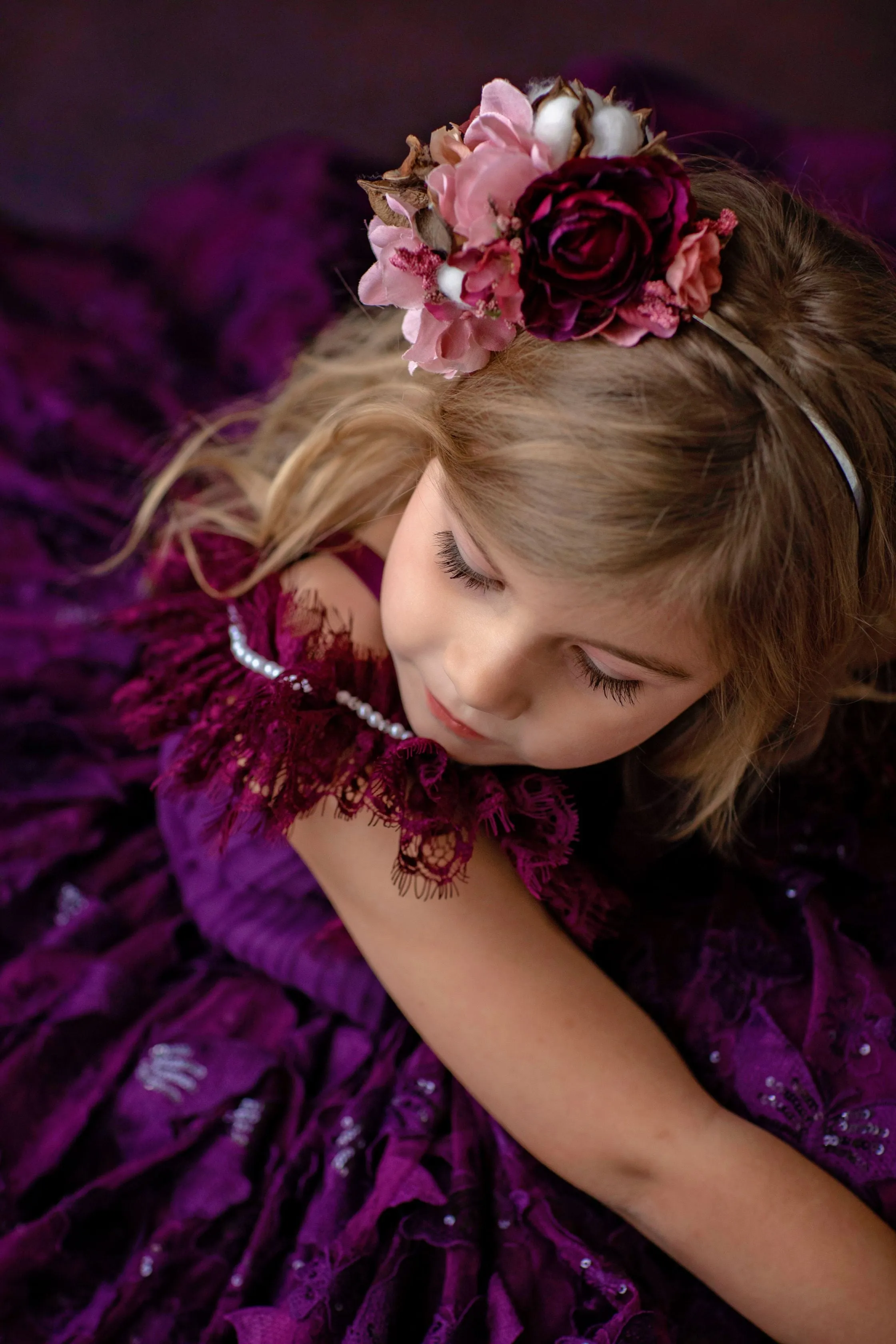 "Butterfly Kisses" -  Petal Short Length Dress  ( 4 Year - Petite 6 Year)