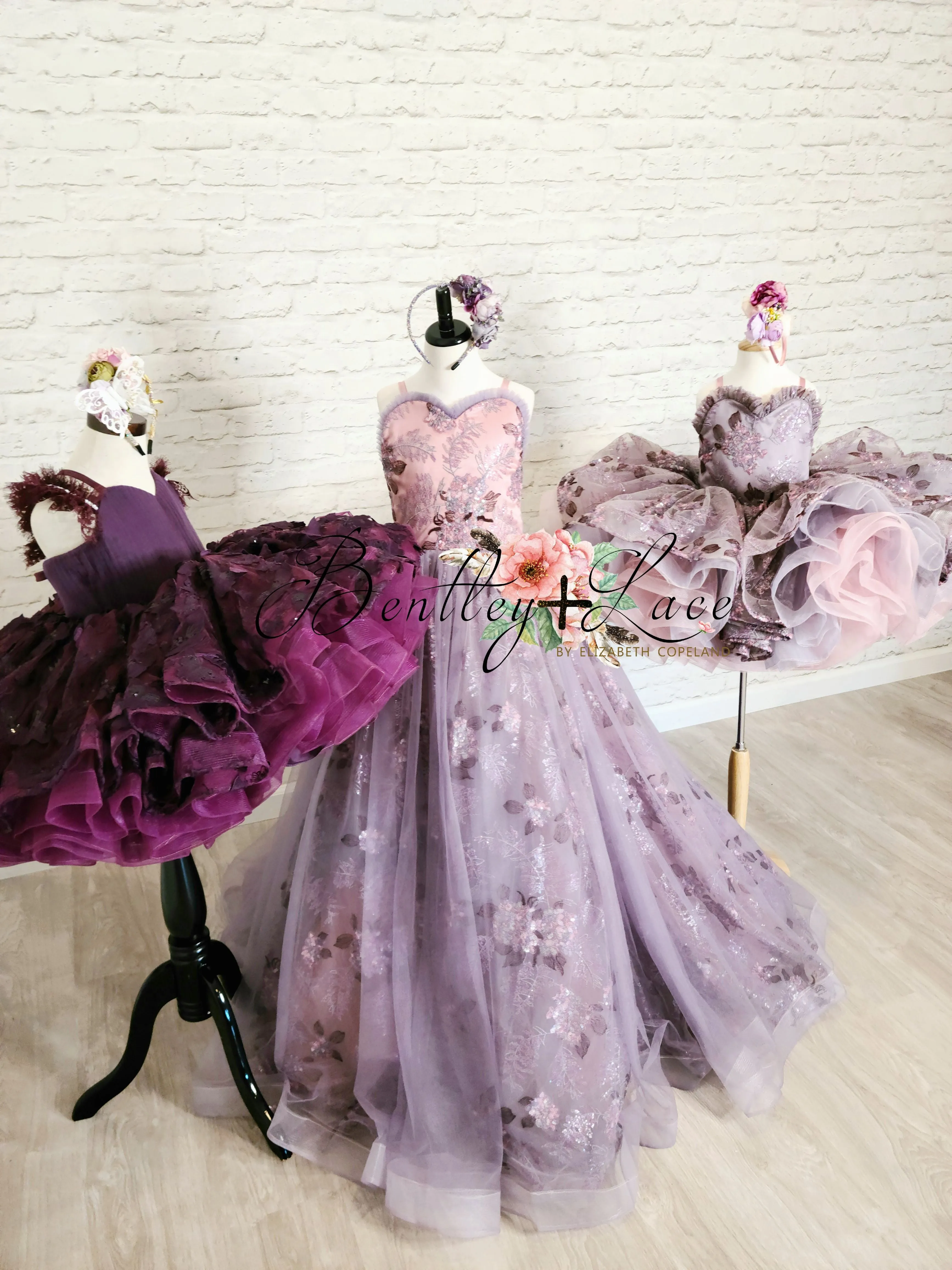 "Butterfly Kisses" -  Petal Short Length Dress  ( 4 Year - Petite 6 Year)
