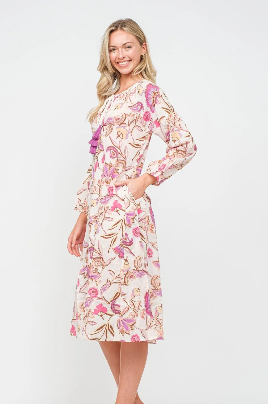 RAJ CAMELLIA DRESS