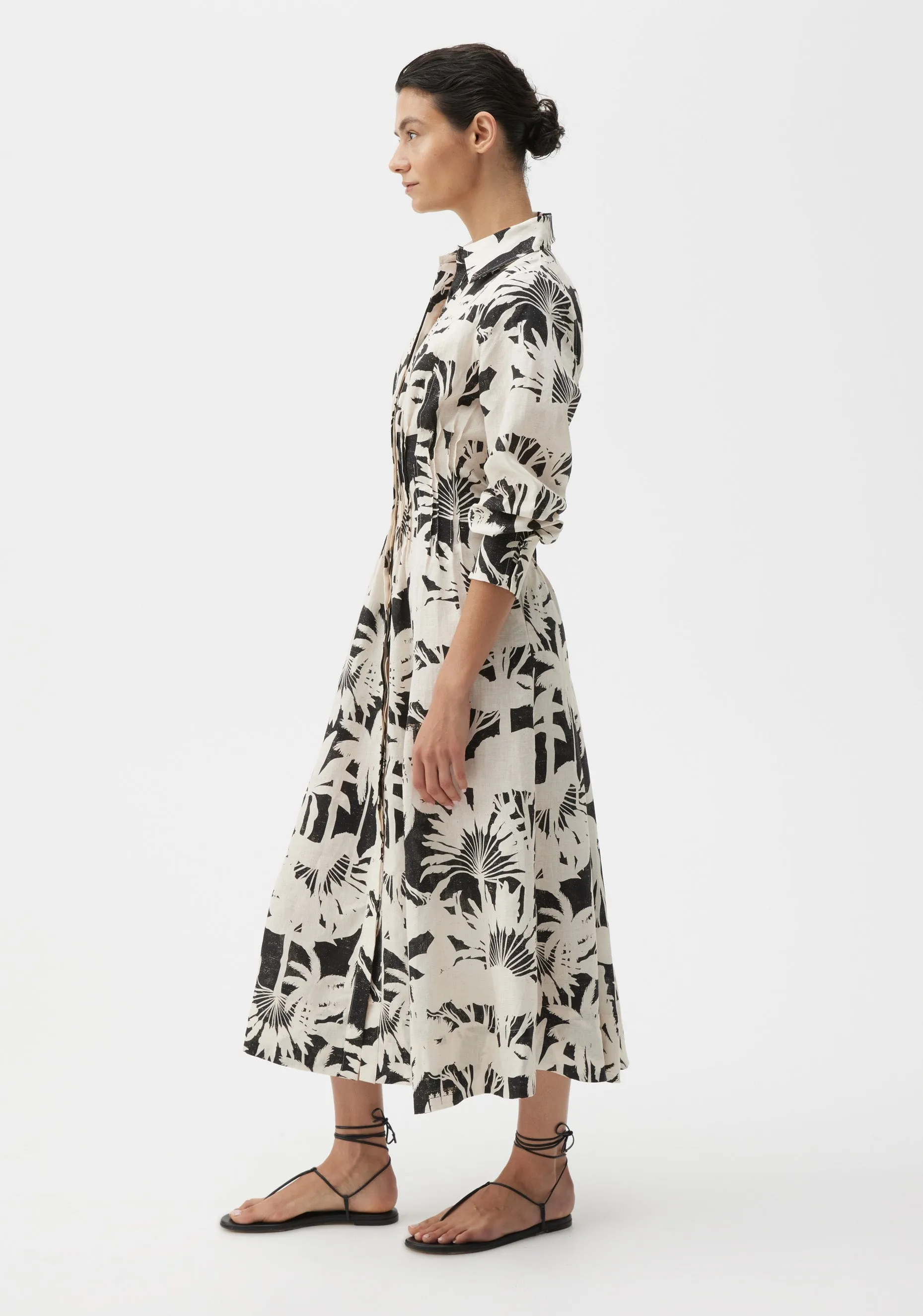 Savasi Linen Dress_Print