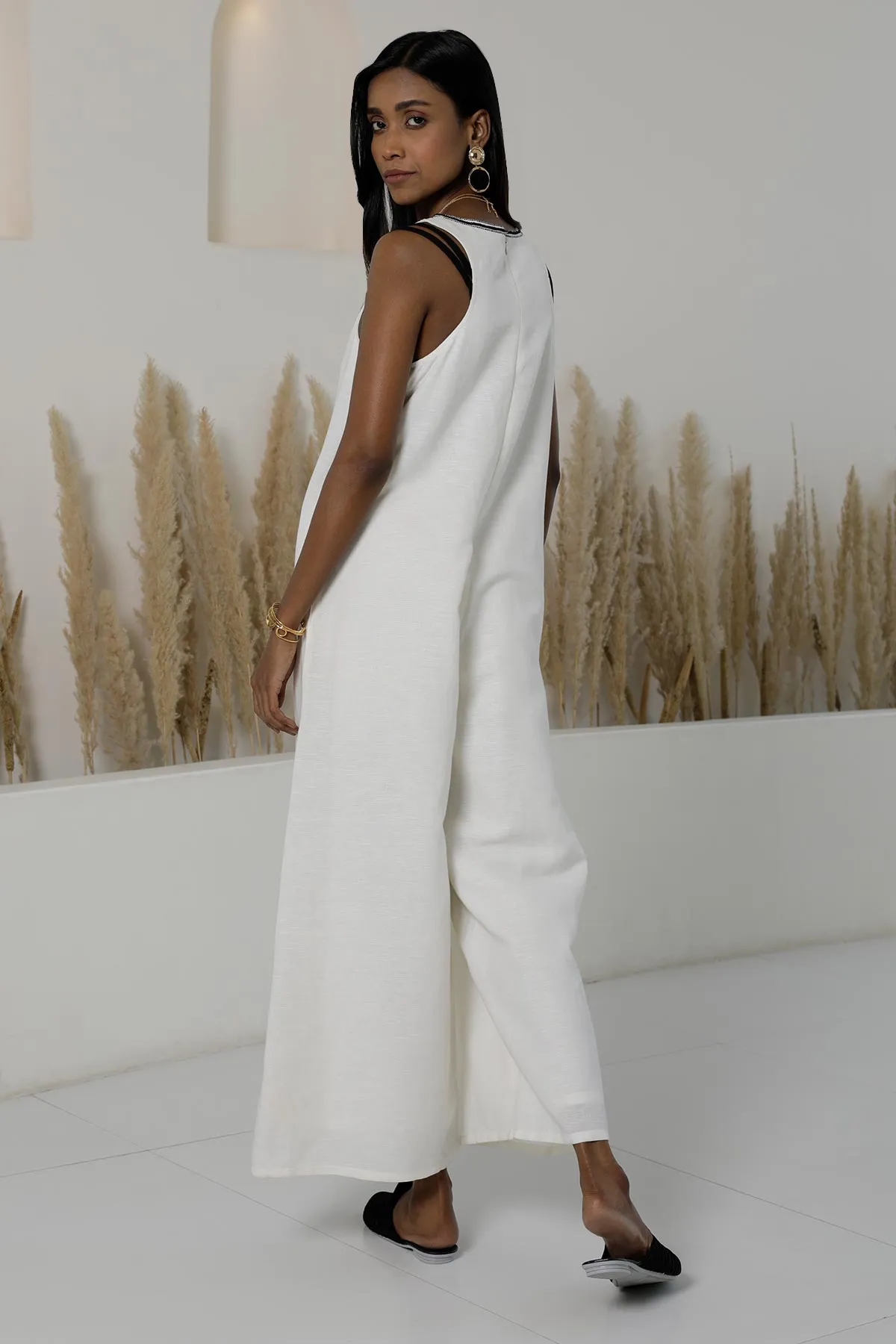 Shiro Kuro Scoop Neck Jumpsuit