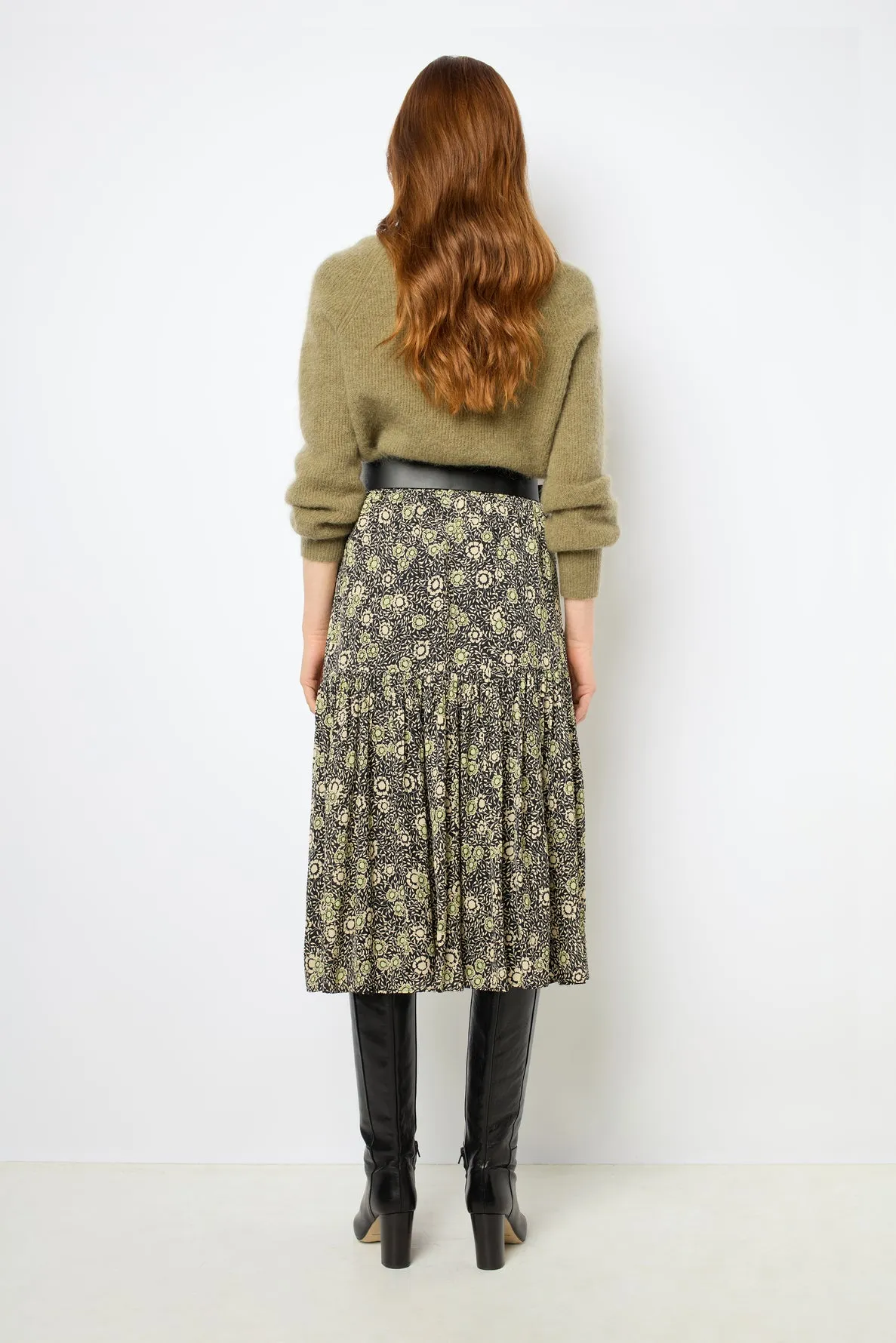 Skirt Damya Daj30a318 Khaki-Green