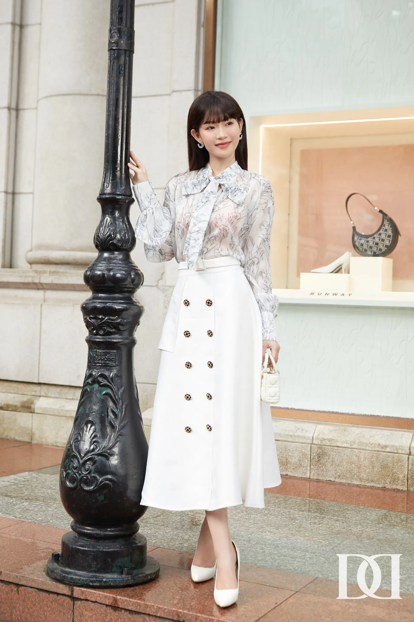Tegan Hight Waist Classic Pleated Skirt