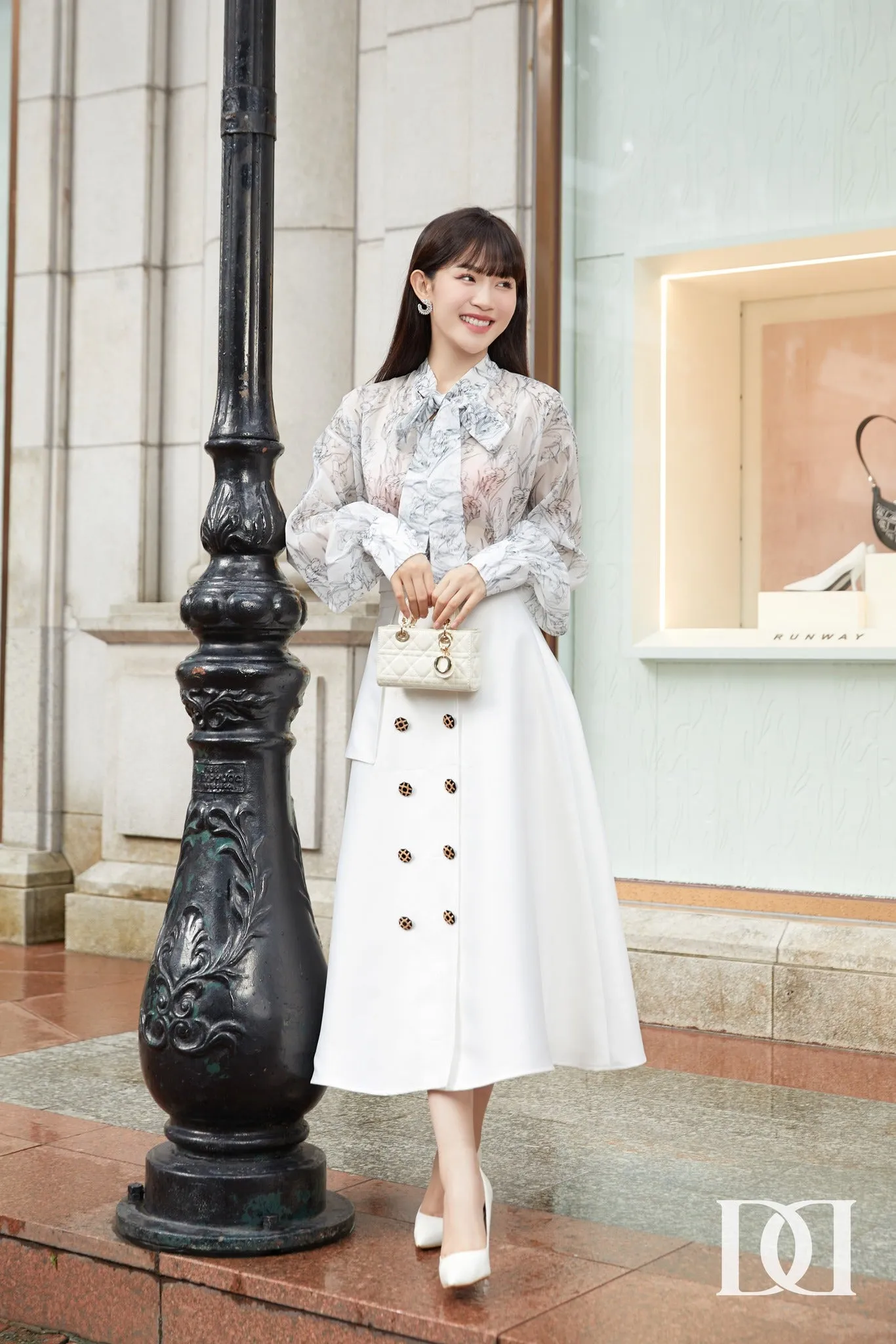 Tegan Hight Waist Classic Pleated Skirt