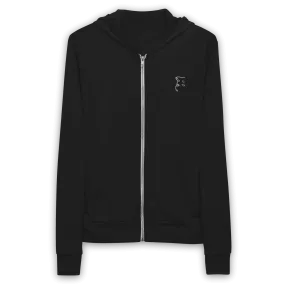 Unisex 'Simply Barker' Zip Hoodie