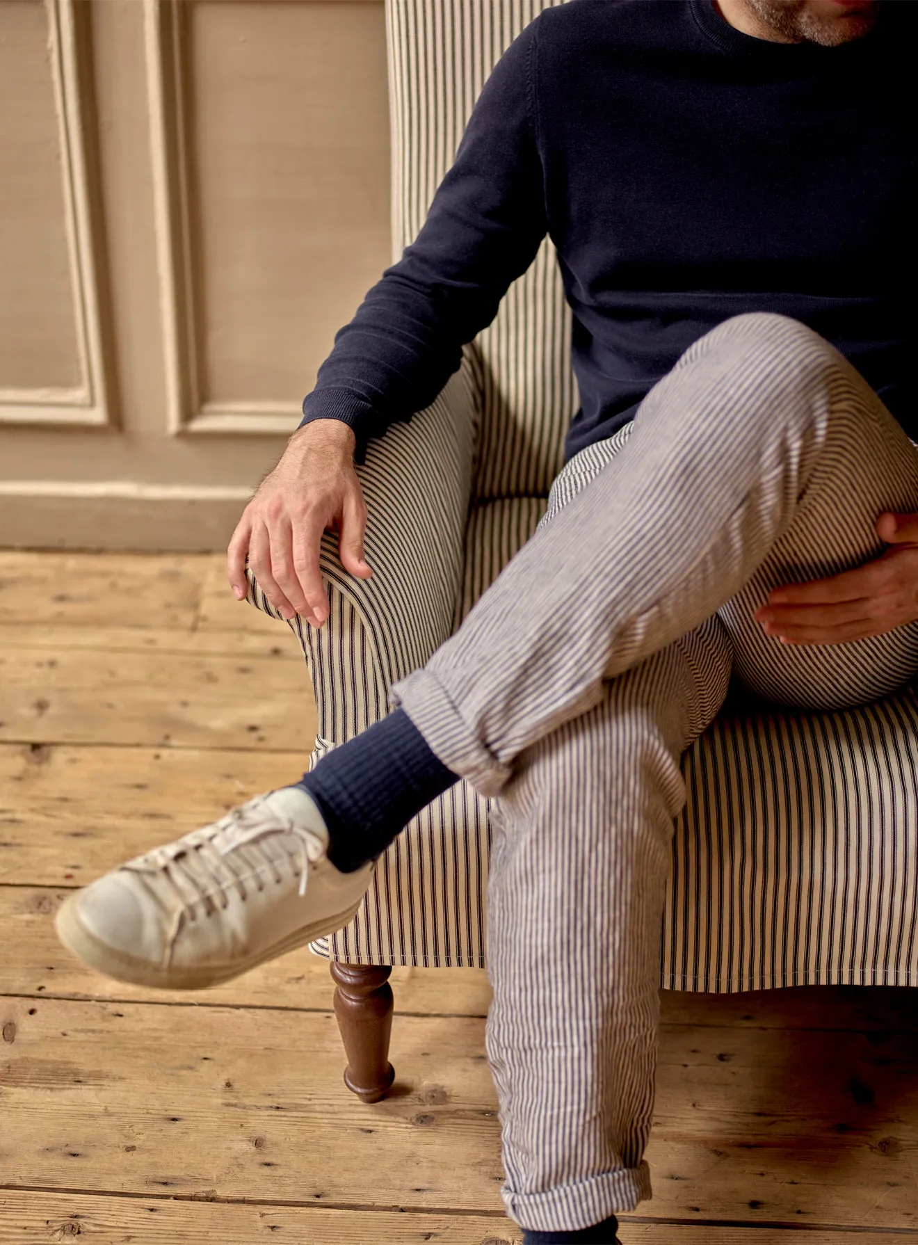 Wilford Armchair, Abstract Stripe