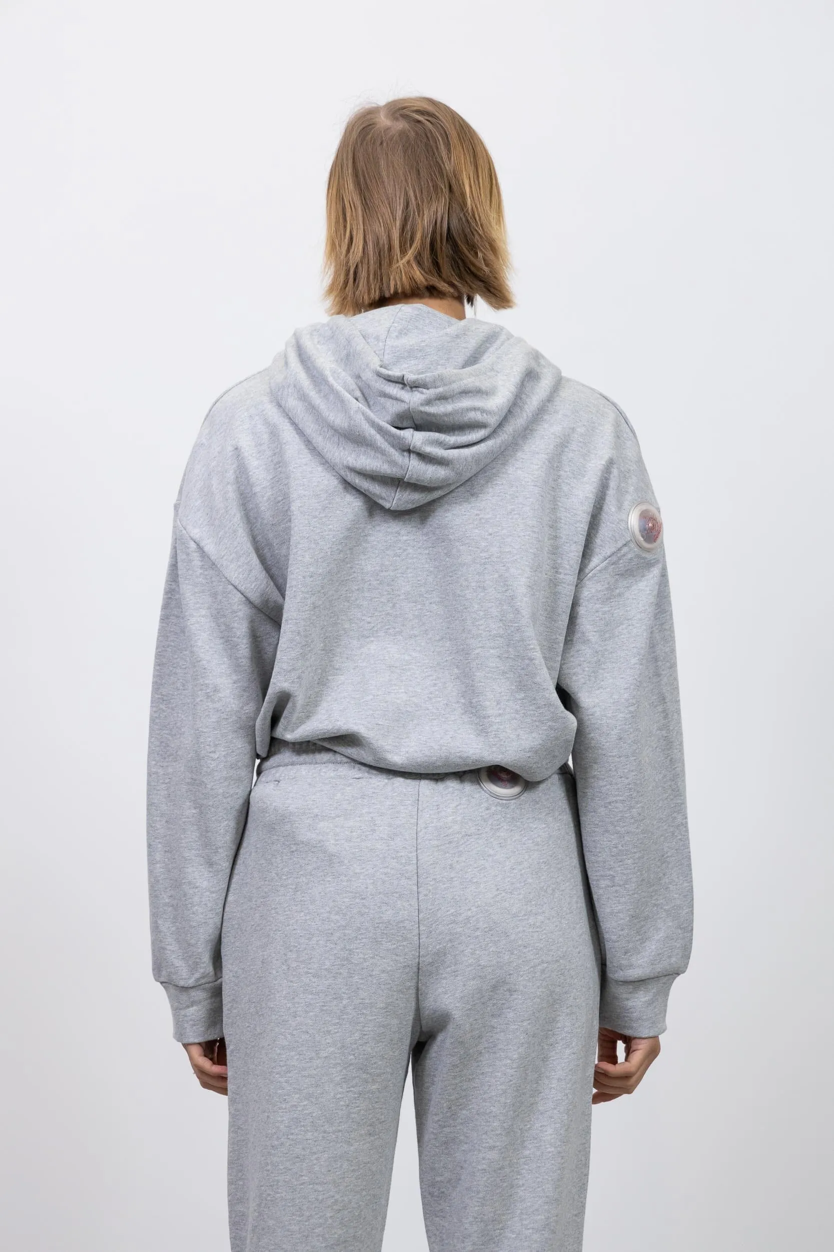 ZOE THE GREY LOOSE FIT HOODIE
